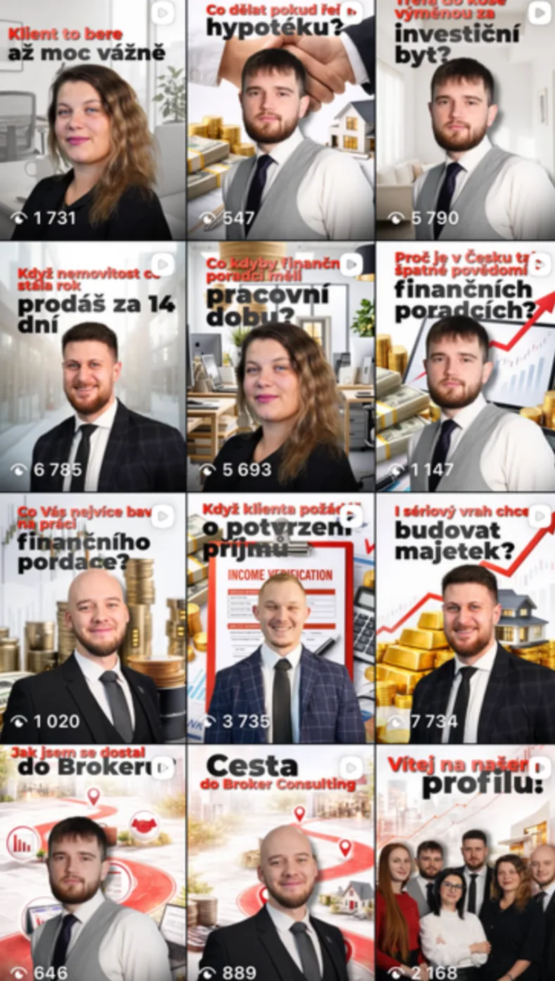 Výsledek klienta